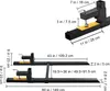 Forca per pallet SucceBuy 1490x70x230 mm con supporto Anteprima dell’immagine prodotto 8