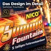 Conjunto de fuegos artificiales de verano, fuentes, fuegos Vista previa de la imagen del producto 8