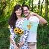 Mr. & Mrs. Panda Schild Fuchs Keks DIN A4 - Türkis Pastell Produktbild-Vorschau 5
