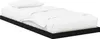 vidaXL Bedbodemframe, zwart, eikenlook, 75 x 190 cm, Productafbeelding-voorbeeld 1
