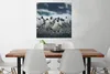 MuchoWow® Poster Adeliepinguine am Strand 75x75 cm - Wand Produktbild-Vorschau 2