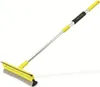 A yellow and silver window squeegee with an extendable handle against a white background. Podgląd zdjęcia produktu