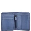 The Skandinavian Brand Mens Wallet Washed Leather - blau : Produktbild-Vorschau 4