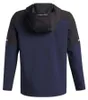 Under Armour Tech Utility geweven jas, blauw, voor jongens, Productafbeelding-voorbeeld 2