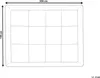 BELIANI Matratzen Topper Weiß 140 x 200 cm Mikrofaser Produktbild-Vorschau 3