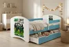 Happy Babies Kinderbett mit Rausfallschutz Junge 140x70 Produktbild-Vorschau 1