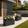 Pergola mit Pflanzkübel Rankgitter Garten Pergola Metall Produktbild-Vorschau 14