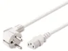 GOOBAY Kaltgerätekabel NK 101 W-300, 3 m, weiß Produktbild-Vorschau 4