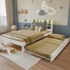 MODFU Funktionsbett 120x200 mit Ausziehbett Produktbild-Vorschau 2