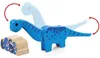 BRIO Dinosaur Battery Train, Pociąg, 3 lat(a), Drewno, Podgląd zdjęcia produktu 6