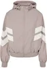 Urban Classics Donna - Jacke a pipistrello CRINKLE rosa - Anteprima dell’immagine prodotto 1