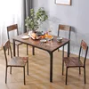 Esstisch mit 4 Stühlen, Esstisch-Set (5-teilig), Produktbild-Vorschau 3