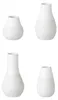 Räder Design Minivasen Zuhause Vasen Weiß (4-teilig) Produktbild-Vorschau 7