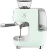 SMEG EGF03PGEU Espressomaschine mit Mahlwerk pastellgrün Produktbild-Vorschau 12