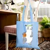Mr. & Mrs. Panda Tote Bag Panda Basketball - Sky Blue - Produktbild-Vorschau 4