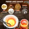 Zestaw pieców do topienia propanem SucceBuy 12 kg, podwójny Podgląd zdjęcia produktu 4