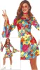 süßes Hippie Kleid Kostüm für Damen, Größe:M Produktbild-Vorschau 5