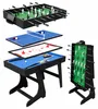 Relaxdays speeltafel, 4-in-1, tafelvoetbal, biljart, Productafbeelding-voorbeeld 1