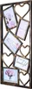 Fotorahmen 5 Fotos 10x15 13x18 Herz Kupfer Schwarz Produktbild-Vorschau 1