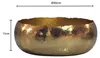 FineBuy Obstschale Rund Gold Schale Metall 35cm Tischdeko Produktbild-Vorschau 3