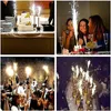 Stücke Torte Candle Sparklers Bezdýmné narozeninové svíčky Náhled obrázku produktu 3