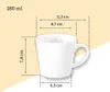 Wilmax Tasse 280 ml Weiß Porzellan klassisch WL-993101/A Produktbild-Vorschau 4