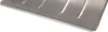 A close-up, angled view of a metal edge with visible rivets and embossed lines. Produktbild-Vorschau