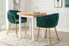 Stół do jadalni 80 x 80 cm kolor dąb złoty craft FURNITEX Podgląd zdjęcia produktu 4
