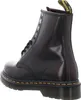 A close-up, side view of a single Dr. Martens boot against a white background. Produktbild-Vorschau