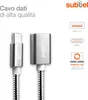 subtel Cavo OTG 15cm per smartphone compatibile con Anteprima dell’immagine prodotto 2