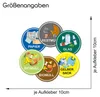 6er Set Aufkleber Rund für Mülltrennung Mülltonne Produktbild-Vorschau 3