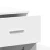 vidaXL Kredens biały 79x38x80 cm Materiał drewnopochodny Podgląd zdjęcia produktu 9