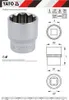 Chiave a bussola corta a 12 punte da 30 mm 1/2" Anteprima dell’immagine prodotto 11