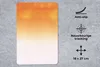 MuchoWow® Mauspad Mousepad Aquarell - Orange - Weiß 18x27 Produktbild-Vorschau 2