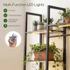 COSTWAY Portavasi con luci di coltivazione, scaffale per Anteprima dell’immagine prodotto 4