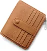 Echtes Leder RFID Kreditkartenetui Damen Herren Slim Wallet Produktbild-Vorschau 1