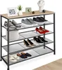 tectake® Schuhregal Sheffield 100 x 30,5 x 93 cm Produktbild-Vorschau 7