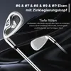 Sada golfových holí COSTWAY, 9dílná sada s golfovým bagem, Náhled obrázku produktu 6