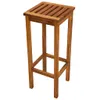 A wooden bar stool on a white background. Náhled obrázku produktu
