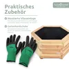 holz4home® Outdoor Pflanzkübel M I 6-Eckig aus Tannenholz Produktbild-Vorschau 5