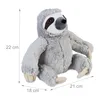 Relaxdays - Butoir de porte « Paresseux », tissu et sable, Voir les images du produit 4