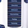 Een pillendoos met 4 compartimenten Productafbeelding-voorbeeld 8