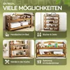 CASARIA® Schuhregal mit 2 Ebenen 75x26x42cm Produktbild-Vorschau 8