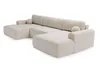 GrainGold Ecksofa U-Form Savana - Ecksofa mit Produktbild-Vorschau 6
