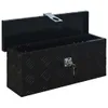 vidaXL Hliníkový box 485 x 140 x 200 mm Čierny Náhľad obrázku produktu 4