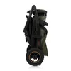 A folded green stroller is shown against a white background. Produktbild-Vorschau
