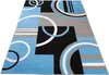 Tapis MAYA Moderne Crème Gris Bleu Chambre à coucher  160 x Voir les images du produit 7