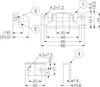 LAMP® Hebelverschluss LL-66 WT, Kunststoff weiß Produktbild-Vorschau 2