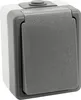 SECURE Feuchtraum Einzelsteckdose IP44 Aufputz Steckdose Produktbild-Vorschau 1