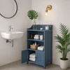 Meuble de salle de bain avec 3 étagères ouvertes et 2 Voir les images du produit 1